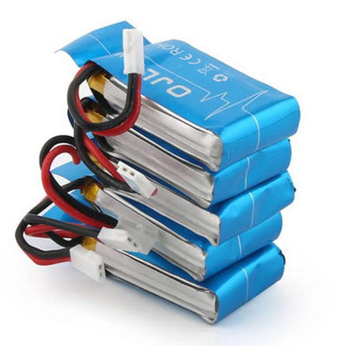 3 Pièces Batterie 3.7v, 850mAh Lipo Quadcopter Drones Syma X5SC X5SW