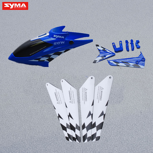 S107N-01-Head-cover-Main-blades-Tail-decorations-Blue