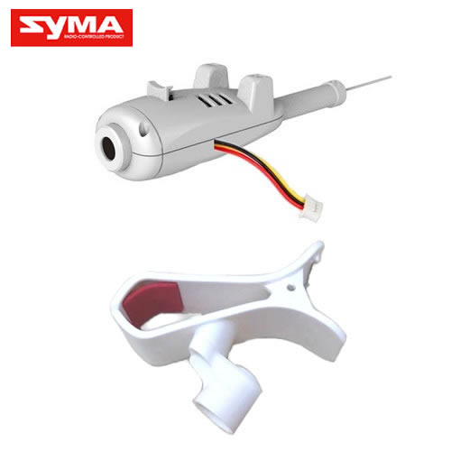 X5SW-12-FPV-Camera-white + Mobile-Phone-Mount