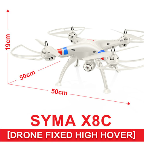 Syma X8C Venture with 2MP 5MP Wide Angle Camera 2.4G 4CH RC Quadcopter White