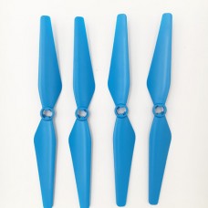 Syma 4pcs/ Set CW CCW Main Blade Propeller(Blue) for SKY Thunder HD 8500WH HD8500WH RC Drone Quadcopter Blades Accessories