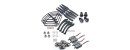 Syma Black SYMA Original Spare Parts For X8C X8W X8G X8HC X8HW X8HG Propeller Gear Motor Engine Frame Landing Tripod Gear Kits Cover ect.