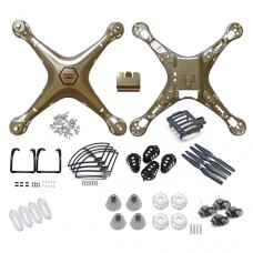 Syma X8HC Parts Kits Main Body Shell Cover Gear Propeller Protective Frame And Hight Landing Skids ect.