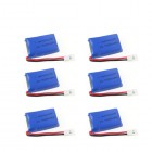 Syma Original Spare Parts 3.7V 200mAh Battery 6pcs for Syma X11 X11C X13 X4 RC Quadcopter Mini Drone Battery Replacement Accessories