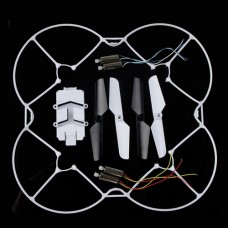 Syma 8 PCS CW CCW Motor Blade Propellers + Gear Set + Battery Box and Protection Ring for Syma X11 X11C RC Quadcopter Drone Spare Parts