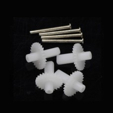 Syma Gear Set 4 PCS Main Gear + 4 PCS Iron Shaft for Syma X11 X11C RC Quadcopter Drone Spare Parts