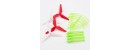 Syma Drone Spare Parts Upgrade 3 Blade Propeller(Red White) + Landing Gear Protective Frame for Syma X5HC X5HW RC Quadcopter Accessory