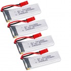 Syma 4PCS 3.7V 500mAh Lithium Battery for Syma S032G S32 S39 S036G RC Helicopter Accessory Battery Replacement Spare Parts