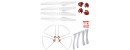 Syma 4PCS Red Blade Cover + Blade Propellers Landing Gear Propeller Protective Frame for Syma D7000WH RC Drone Quadcopter