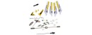 Syma Full Set Spare Parts Main Blade Propeller(Yellow) + Connect buckle + Balance Bar + Main Shaft + Gear for Syma S107G S107 RC Helicopter