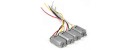 Syma 4PCS CW CW Motor 2A + 2B White Yellow and Red Black Wire Engine Motors for Syma D7000WH RC Drone Quadcopter Spare Parts