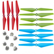 Syma 3 Set 3 Colors CW CCW Blade Propellers With 2 Set/ 8pcs Blade Cover for Syma X8PRO X8 PRO RC Drone Quadcopter Accessroies