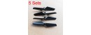 Syma 5 Sets Black Color Syma X13 RC Quadcopter Main Blade for X11 X11C X13 RC Drone Blade Propellers Replacement Spare Parts