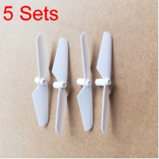 Syma 5 Sets White Color Syma X13 RC Quadcopter Main Blade for X11 X11C X13 RC Drone Blade Propellers Replacement Spare Parts