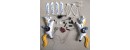 Syma S2 RC Helicopter Full Set Spare Parts Body Blue Mian Blade Connect Buckle Main Frame Motor Set Receiver Gear Blade Cilp Set