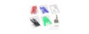 Syma 5 Sets 5 Colors Blade Propellers + 4 PCS CW CCW Main Motor and 2 Sets Main Gears Set With Iron Shaft for Syma X11 X11C X13 RC Quadcopter Drone