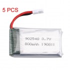 Syma 5PCS Drone Toys Spare Parts Upgrade 3.7V 800mAh Battery for Syma X5S X5SC X5SW X5C X5C-1 RC Quadcopter