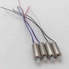 Syma 4 PCS CW CCW Motor 2A + 2B With 8T Motor Gear for Syma X15A Drone RC Quadcopter Red Blue and Black White Wire Engine Motors Best Selling