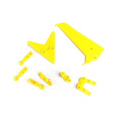 Syma S107H Tail Stabilizers Yellow