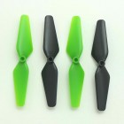 Syma 4 PCS CW CCW Black Green 2 Colors Blade Propellers for Syma D1650WH SKY Phantom Mini RC Quadcopter BestSelling