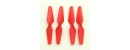 Syma 4 PCS CW CCW Red Color Blade Propellers for Syma D1650WH SKY Phantom Mini RC Quadcopter BestSelling