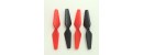 Syma 4 PCS CW CCW Red Black 2 Colors Blade Propellers for Syma D1650WH SKY Phantom Mini RC Quadcopter BestSelling