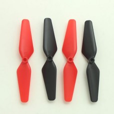 Syma 4 PCS CW CCW Red Black 2 Colors Blade Propellers for Syma D1650WH SKY Phantom Mini RC Quadcopter BestSelling