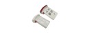 Syma 2PCS Red White 2 Colors 3.7V 500mAh Battery for Syma X5UW X5UC X5UW-D D360H RC Quadcopter Drone Parts BestSelling