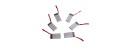 Syma 6PCS 3.7V 850mAh Battery for Syma X54HC X54HW X56 X56W Folding RC Quadcopter Drone Spare Parts