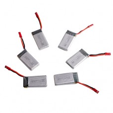 Syma 6PCS 3.7V 850mAh Battery for Syma D5500WH RC Quadcopter Drone Spare Parts