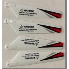 Syma S107H Main Motor Blade Red