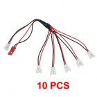 Syma 10 PCS 2 to 5 Battery Charging Conversion Line for Syma X5 X5C X5S X5SC X5SW X55 X4 X11 X11C X13 RC Quadcopter Drone S39 Helicopter Battery Charging BestSelling