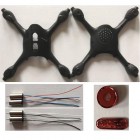 Syma X23W Main Body Set Black and 4PCS CW CCW Motors