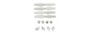 Syma 8PCS Blade Propeller Blade Cover + 4PCS Motor Frame for Syma X15W RC Quadcopter Drone