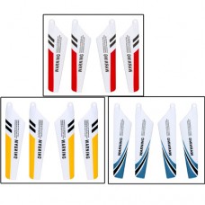 Syma 3 Sets 3 Colors Red Yellow Blue Main Blade for Syma S107G RC Helicopter