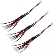 Syma 3 PCS 5 in 1 Battery Charging Conversion Line for Syma S109G S8 F3 RC Helicopter 3.7V 150mAh Battery Charging
