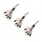 Syma 3 PCS 11.1V 3S 1 to 4/ 4 in 1 Battery Charging Conversion Line BestSelling