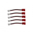 Syma X5HC X5HW RC Quadcopter Spare Parts 5pcs Battery adapter cable Charger adapter cable