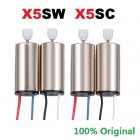 Syma Original Syma X5SW X5SC X5HC X5HW 2 pcs CW 2 pcs CCW Motor RC Quadcopter Spare Parts Engine Replacements Accessories Free shipping BestSelling