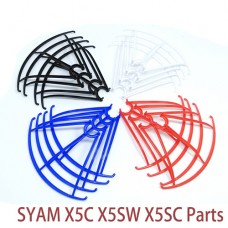 Syma 4 Colors 4 set/lot SYMA X5C X5C1 X5 X5SW Spare Guard Circle Protecting Frame Ring Part For RC Quadcopter Drone Spare Parts BestSelling