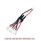 Syma X8 X8C X8W X8G MJX X600 X101 V666 RC Drone Li po Battery Charger Plug Multi Output Cable X8C RC Quadcopter Spare Parts BestSelling