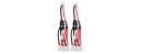 Syma 2pc SYMA website X8C X8W X8G MJX X600 X101 V666 RC Drone 7.4V Li po Battery Charger Plug Multi Output Cable X8C RC Quadcopter Spare Part BestSelling