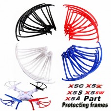 Syma 4 color Syma X5S x5w X5SW X5SC X5A X5C Protective frame 2.4G 4CH RC Quadcopter Drone spare parts Protective ring free shipping BestSelling