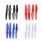 Syma X5C,X5C-1,X5sc 4set=16pcs propeller & Black/red/blue/white main blades Spare Parts for Quadcopter Helicopter Drone BestSelling