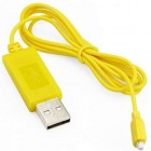 Syma Hot Yellow Charge Wire Airplane Spare Parts USB RC Helicopter Syma S107 S105 USB Mini Charger Charging Cable Parts High Qaulity BestSelling