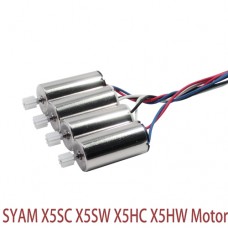 Syma 4PCS/Lot Syma X5HW Original Motor Engine For X5SW X5SC X5HC Remote Control Helicopter Quad Counter Spare Parts Motors Accessory BestSelling