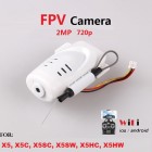 Syma 720p 2MP WiFi FPV Camera For SYMA X5C X5 X5C-1 X5SC X5SW app JJRC H5C RC Drone Quadcopter With Phone Holder Syma Camera Spare Parts BestSelling