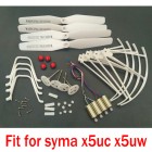 Syma X5UC X5UW RC Drone Spare Parts Full Set Kit Motors Engines Gear Propeller Landing Gear Skid Protection Cover Accessories BestSelling