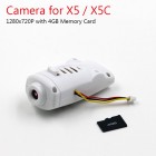 Syma 720P HD Camera for SYMA X5 X5C X5C-1 RC Drone Cam with 4GB Memory Card and Card Reader can Take Photo and Video BestSelling