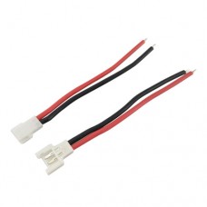 Syma Battery Cable Male Female 1 Pair For SYMA X5C X5SW Hubsan X4 H107 H107C/D H37 H8 Helicopter BestSelling